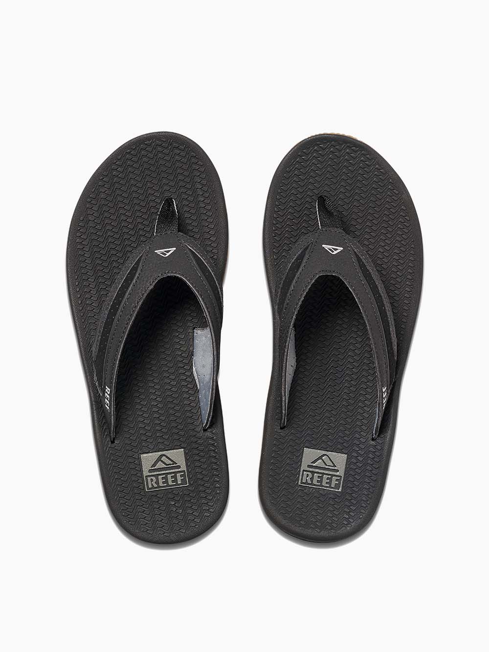 Men's Reef Flex Sandaler - Herre - Black/Silver - Gumpel & Co