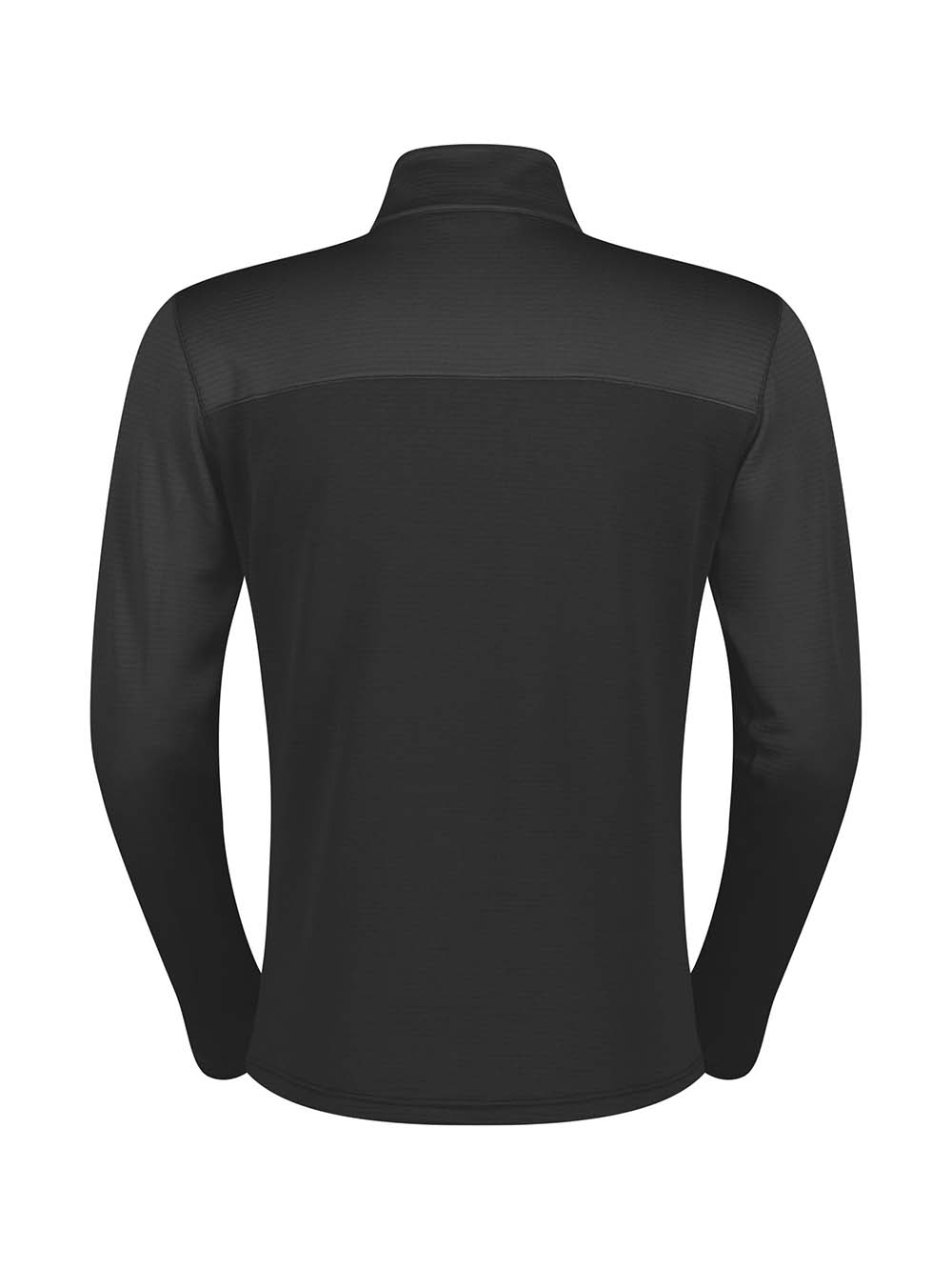 Men's Defined Light Pullover Midlayer - Herre - Black - Gumpel & Co