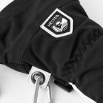 Army Leather Heli 3 - finger Skihandsker - Unisex - Black - Gumpel & Co