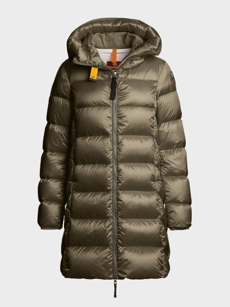 Marion Dunfrakke - Dame - Olive Grey - Gumpel & Co