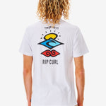 Search Icon Tee - Herre - White - Gumpel & Co