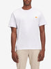 Plain T-shirt With Archive Logo - Men - White