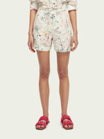 Women's High Rise Mini-length Shorts - Women - Wilder White