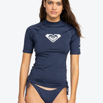 Women's Whole Hearted Short Sleeve UV T-shirt - Dame - Mood Indigo (mørkeblå) - Gumpel & Co