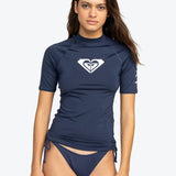 Women's Whole Hearted Short Sleeve UV T-shirt - Dame - Mood Indigo (mørkeblå) - Gumpel & Co