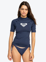 Women's Whole Hearted Short Sleeve UV T-Shirt - Women - Mood Indigo (dark blue)