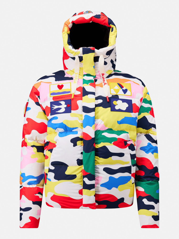 JCC Allsnow Dunjakke - Damer - Camo Print - Gumpel & Co