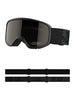 Kids Lumi Ski Goggles - Junior - Black Grunge/Black