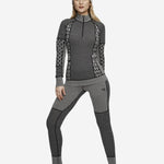 Women's Smekker 100% Merino Skiunderbukser - Dame - Black - Gumpel & Co