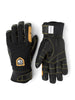 Ergo Grip Active Wool Terry 5-F Gloves - Men - Black/Black