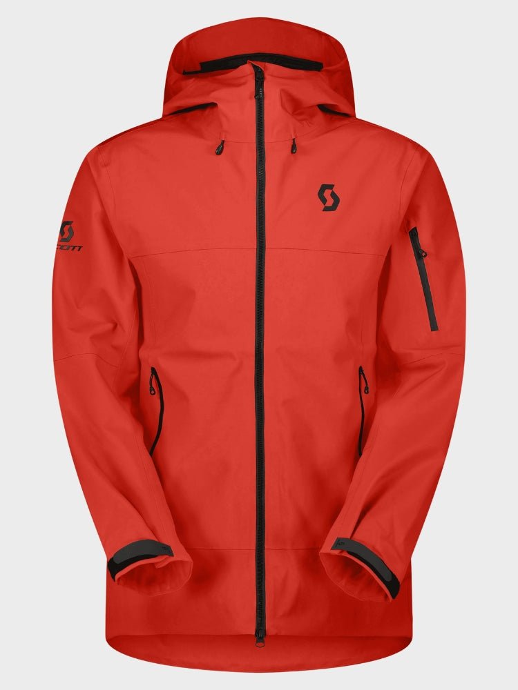 Explorair 3L Jacket - Mens - Turbo Red - Gumpel & Co