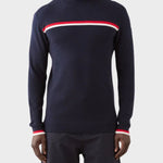 Freebird Turtleneck - Men - Navy Blue - Gumpel & Co