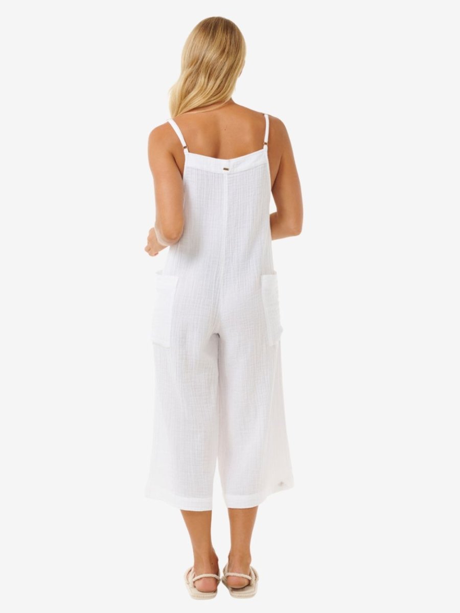 Premium Surf Jumpsuit - Dame - White - Gumpel & Co