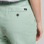 Women's Studios shorts i hør | Dame | Blue Surf - Gumpel & Co