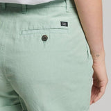 Women's Studios shorts i hør | Dame | Blue Surf - Gumpel & Co