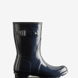 Original Short Boot Gloss - Navy - Dame - Gumpel & Co