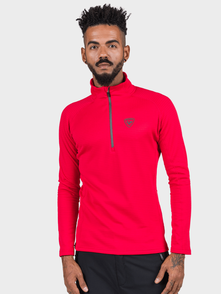 Blacksite Fleece Midlayer - Herre - Rød - Gumpel & Co