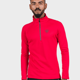 Blacksite Fleece Midlayer - Herre - Rød - Gumpel & Co