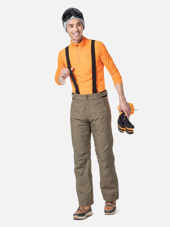 Classique Half - Zip Midlayer - Herre - Orange - Gumpel & Co