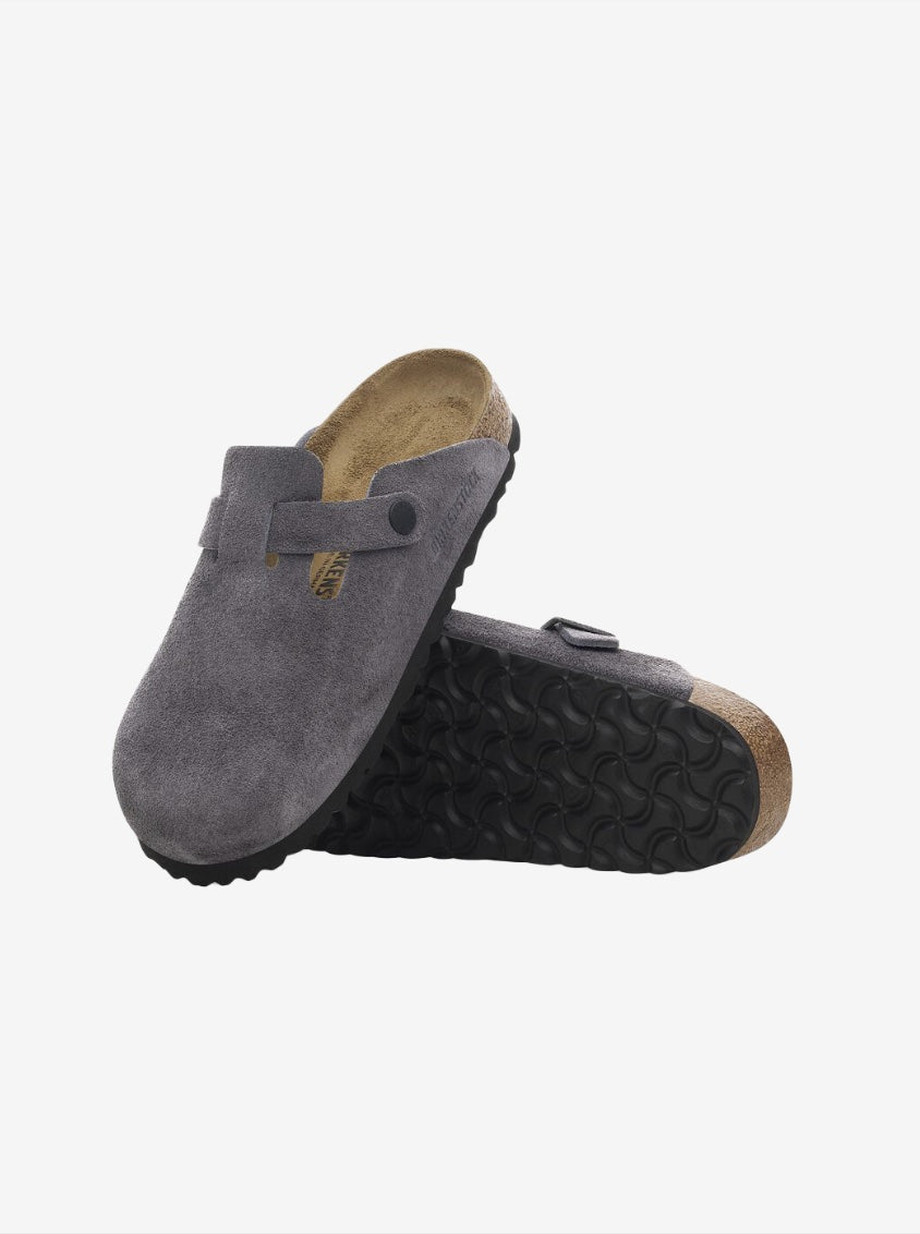Boston Suede Leather - Velvet Grey - Normal - Gumpel & Co