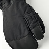Gauntlet Sr. 3 - finger skihandske - unisex - black - Gumpel & Co