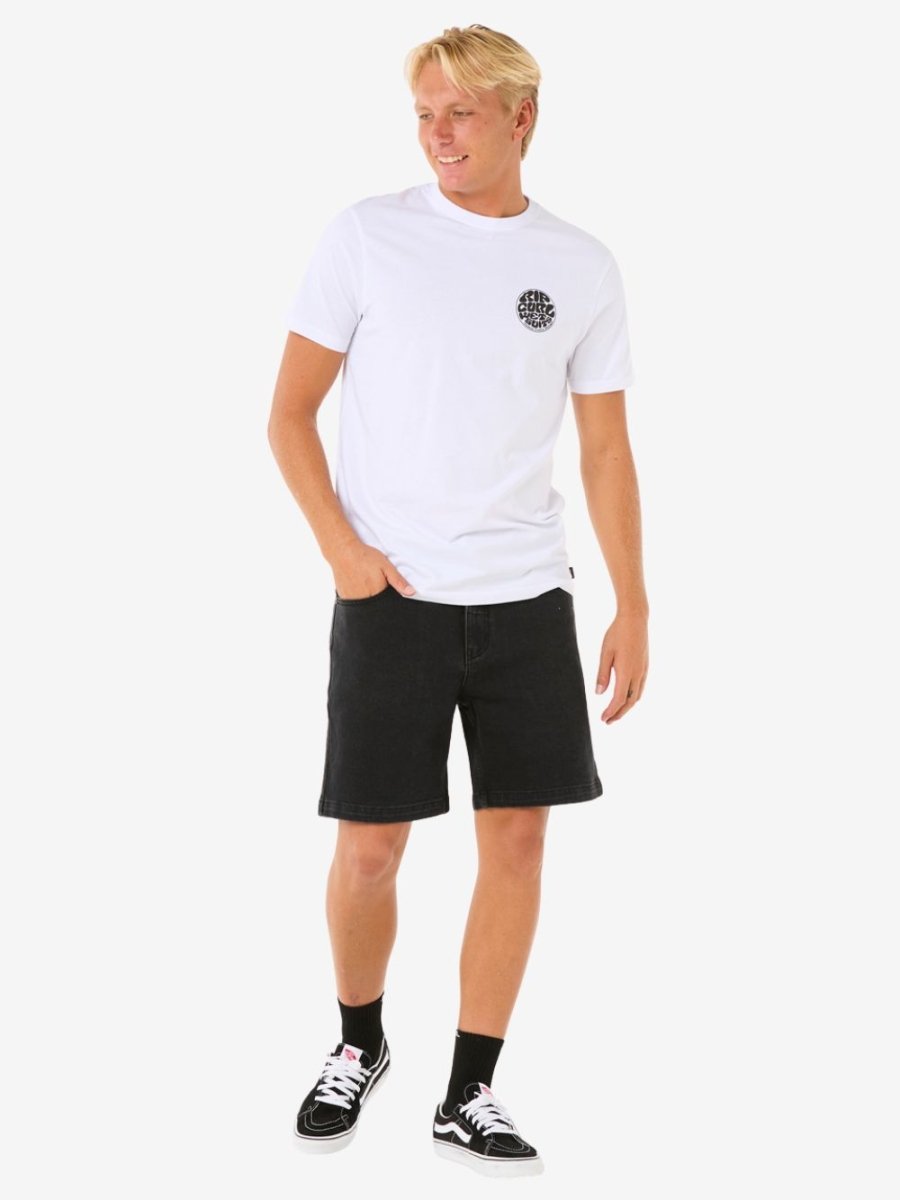 Wettie Icon Tee - Herre - Optical White - Gumpel & Co