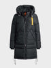 Long Bear Down Coat - Women - Dark Blue