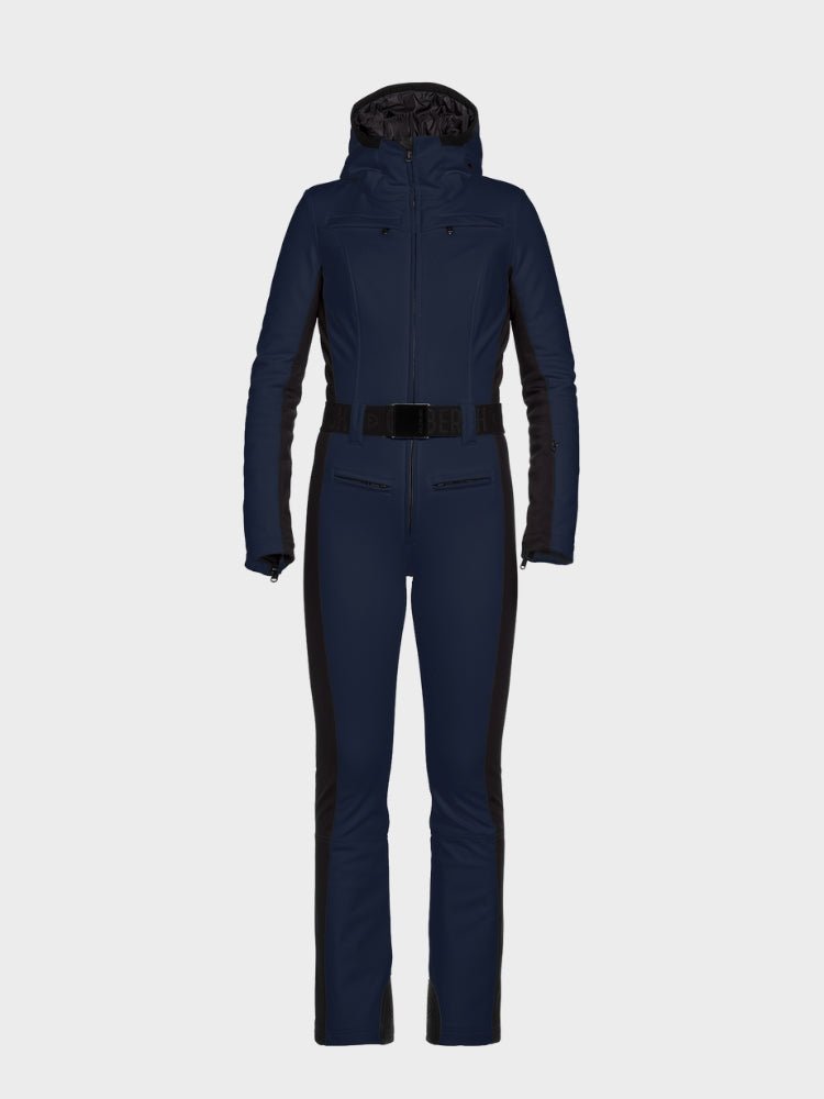 Parry Long skisuit - Womens - French Blue - Gumpel & Co