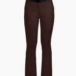 Women's Pippa Softshell Skibukser - Dame - Dark Brown - Gumpel & Co