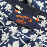 Tile Print 16 Badebukser - Herre - Navy Tala - Gumpel & Co