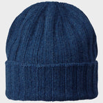 Beanie Soft Rec Cashmere/Wool - Unisex - Jeans - Gumpel & Co