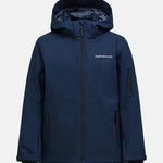 Maroon Insulated Skijakke - Børn - Mørke Blå - Gumpel & Co