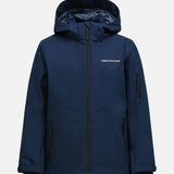 Maroon Insulated Skijakke - Børn - Mørke Blå - Gumpel & Co