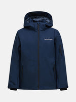 Maroon Insulated Ski Jacket - Kids - Dark Blue
