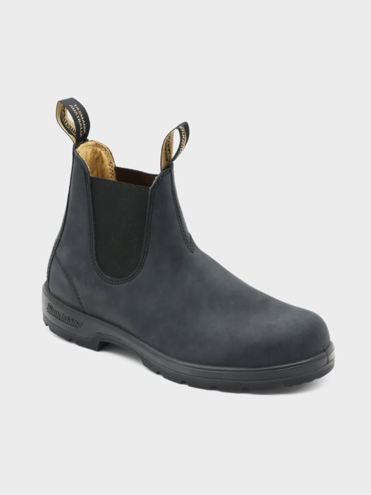 587 Classic Chealsea Boot - Unisex - Rustic Black - Gumpel & Co