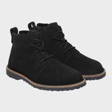 Uppsala Mid Shearling - Women - Black - Gumpel & Co