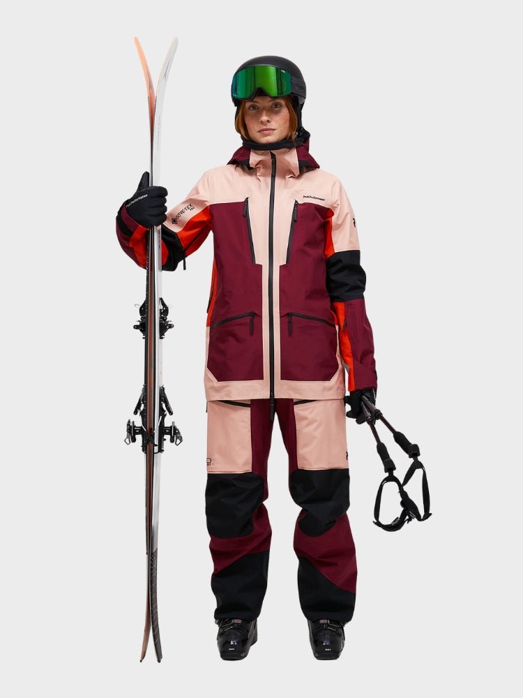 Vertical GORE - TEX Pro Skijakke - Dame - Peach Fuzz - Gumpel & Co