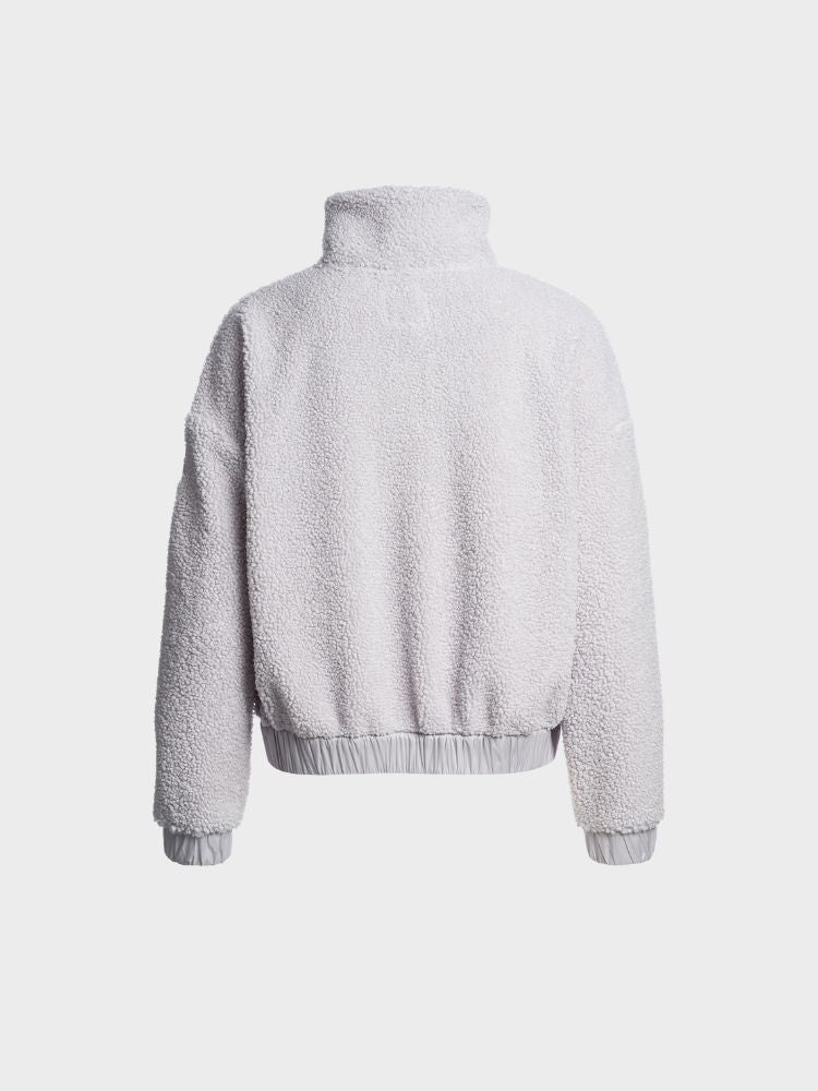 Sori Full Zip Sweat - Dame - Grey - Gumpel & Co