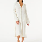 Women's Norah Skjortekjole - Dame - Bone (hvid) - Gumpel & Co