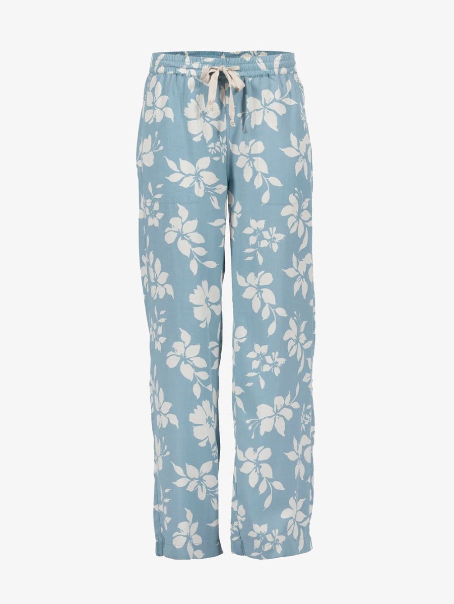 Anisette Flowerprint Sommerbukser - Dame - Sea - Gumpel & Co