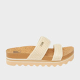 Cushion Vista Hi - Sandaler til damer - Vintage Raffia - Gumpel & Co