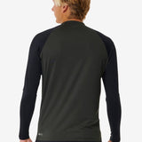 Shock UV Long Sleeve Rash Guard - Herre - Black Marle - Gumpel & Co