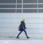 White Heat Frakke - Dame - Dark Sand - Gumpel & Co