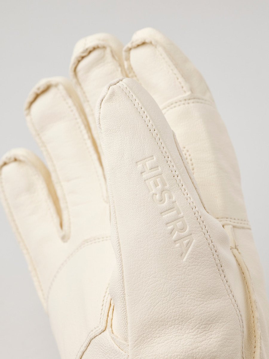 Fall Line 5 - finger Skihandsker - Unisex - Almond White/Almond - Gumpel & Co