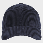 Allan Corduroy Cap - Unisex - Navy - Gumpel & Co
