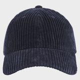Allan Corduroy Cap - Unisex - Navy - Gumpel & Co