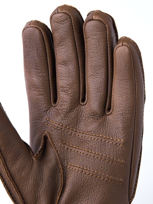 Deerskin Primaloft Læderhandsker - Herre - Chokolade - Gumpel & Co