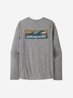 LS Capilene Cool Daily Graphic UV T-Shirt - Men - Feather Grey