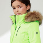 Junior Active Stretch Skijakke - Piger - Goth Blue - Gumpel & Co