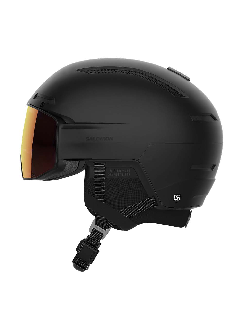 Driver Sigma Plus Visir Skihjelm - Unisex - Black - Gumpel & Co